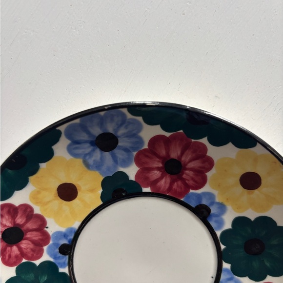 Ges Gesch Vintage German Pottery 1 cup and 3 saucers replacement pieces. - Picture 7 of 7